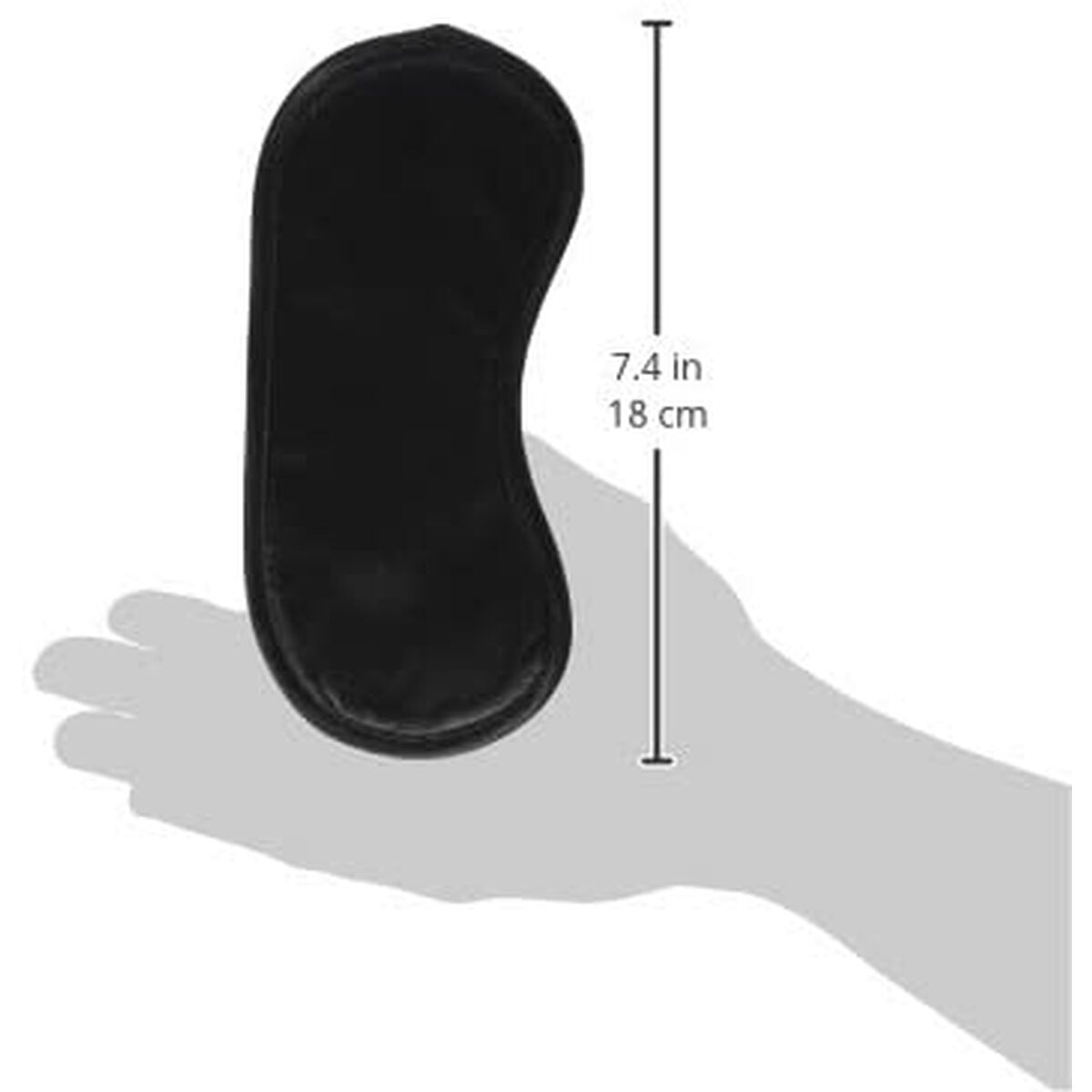 Satin Blindfold Black Sex & Mischief SS10001