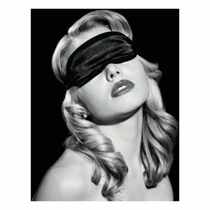 Satin Blindfold Black Sex & Mischief SS10001
