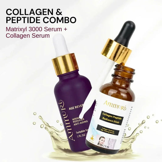 Ammuri Beauty Collagen Peptide Skincare Elixir Set